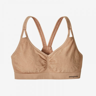Patagonia Women's Barely Bra Valley Flora Jacquard: Beryl Green -D S Valley Flora Jacquard: Rosewater -D