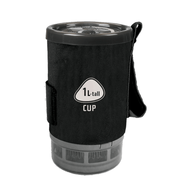1L FluxRing Tall Spare Cup Carbon - Gear For Adventure
