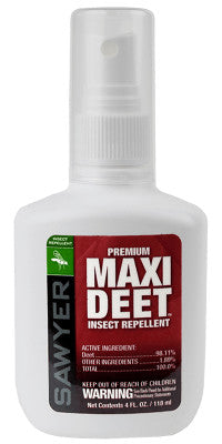 Sawyer Maxi DEET 4 oz Pump Spray Insect Repellent - Gear For Adventure