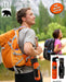 UDAP 12SO Safety Orange Bear Spray with Griz Guard Holster 7.9oz - Gear For Adventure