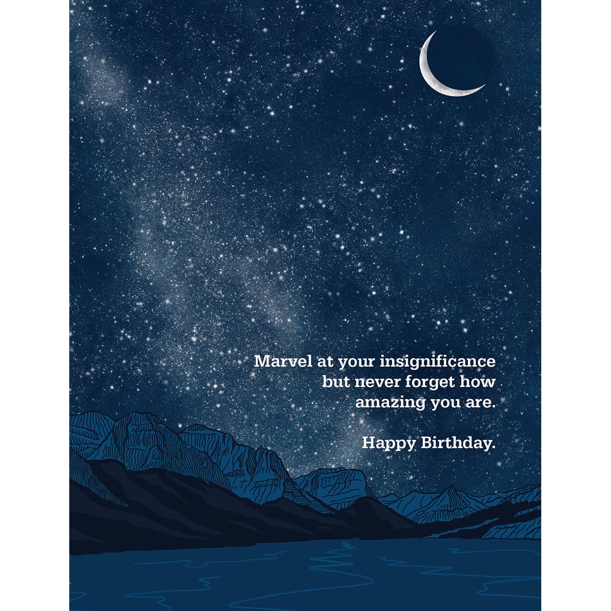 Waterknot Gift Card Insignificance Birthday