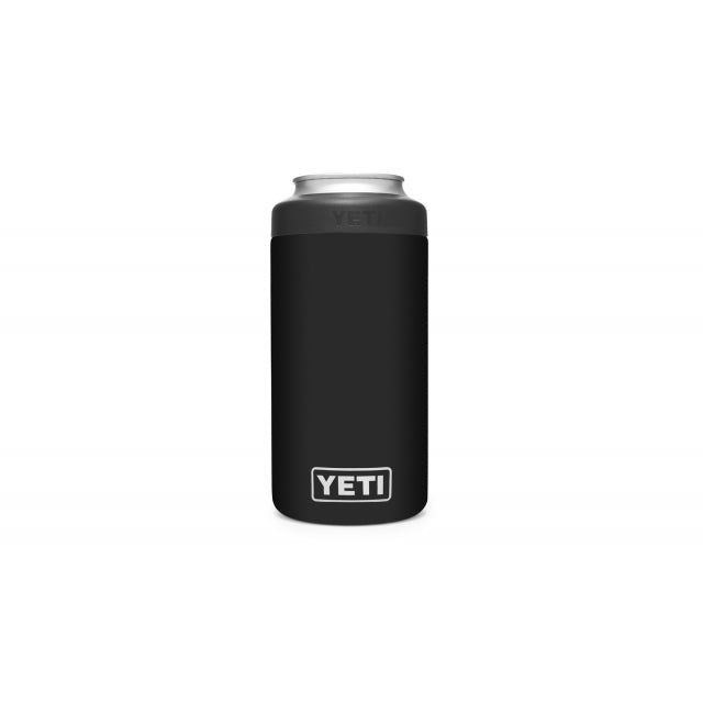 Yeti Rambler 16 Oz Colster Tall Can Insulator - Black Black