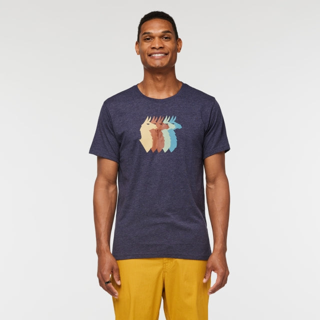 Cotopaxi Llama Sequence Organic T-shirt Maritime