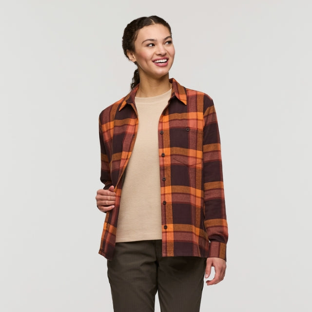 Cotopaxi Quedo Flannel Shirt Chestnut Plaid