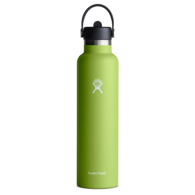 Hydro Flask 24 Oz Standard Mouth W/ Flex Straw Cap - Snapper Seagrass