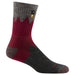 Darn Tough 1974 Men's Number 2 Micro Crew Midweight with Cushion Sock Burgundy
