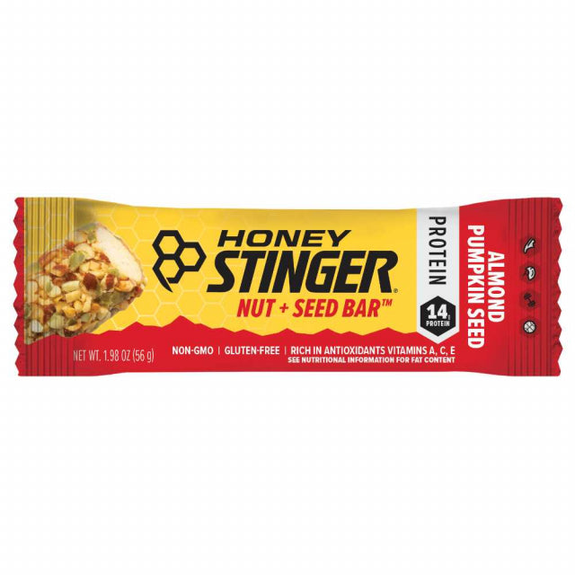 Honey Stinger Nut + Seed Bar - Almond And Pumpkin Seed