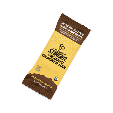 Honey Stinger Organic Cracker Bars - 1.5oz - Almond Butter Dark Chocolate