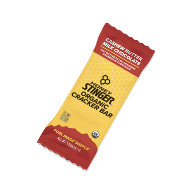 Honey Stinger Organic Cracker Bars - 1.5oz - Cashew Butter Milk Chocolate