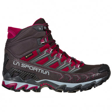 LaSportiva Women's Ultra Raptor II  GTX Mid Carbon/Red Plum