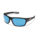 Smith Optics Cover Matte Black + Polarized Blue Mirror