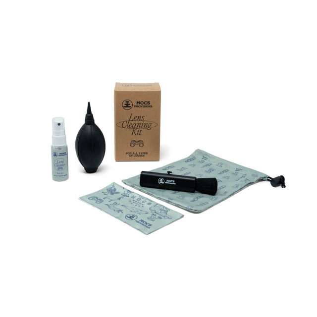 Nocs Provisions Lens Cleaning Kit Black