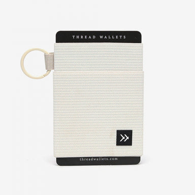 Thread Wallet Off White Elastic Wallet
