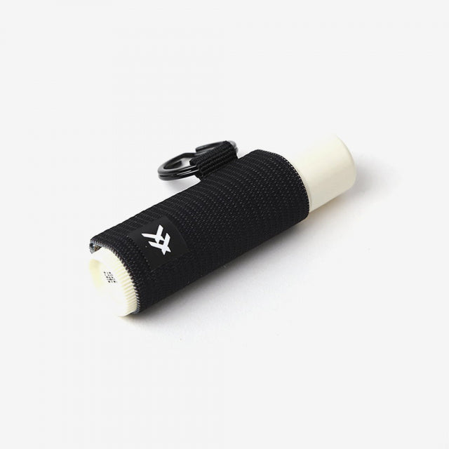 Thread Wallet Black Lip Balm Holder