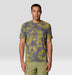 Mountain Hardwear Mens Crater Lake Short Sleeve Adriatic Blue