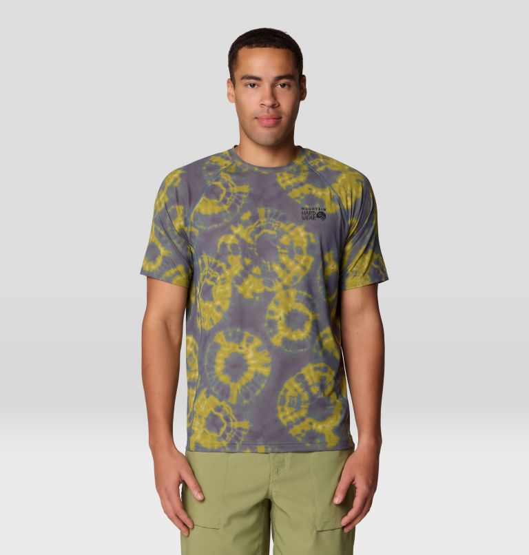 Mountain Hardwear Mens Crater Lake Short Sleeve Adriatic Blue
