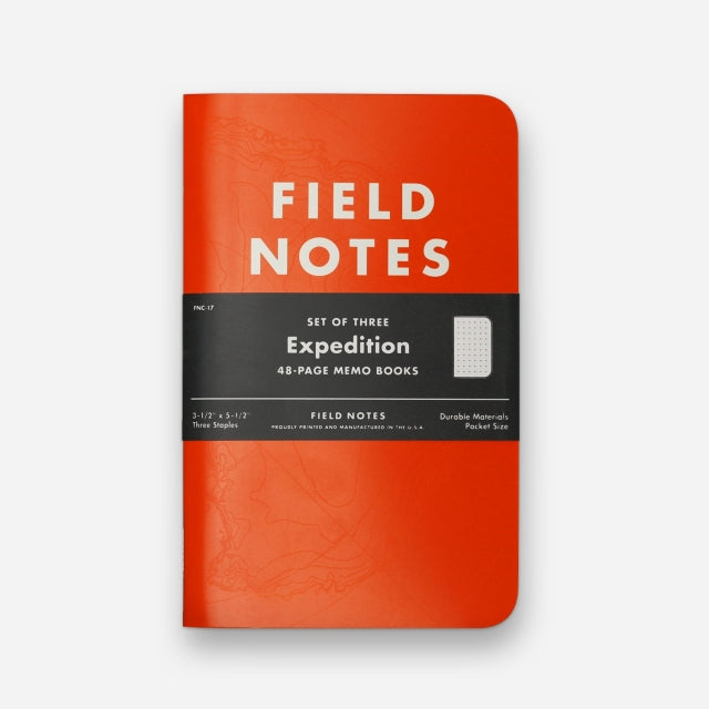 Ridge Field Notes - Expedition 3-pack