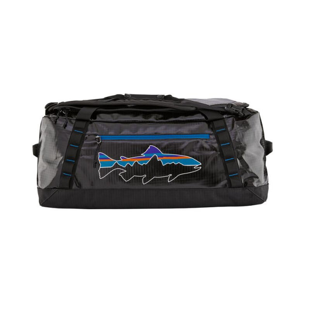 Patagonia Black Hole Duffel 55l Black w/Fitz Trout