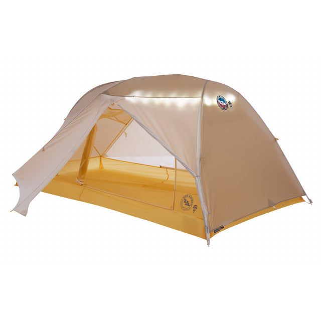 Big Agnes Tiger Wall Ul2 Mtnglo Solution Dye Greige/Gray/Yellow