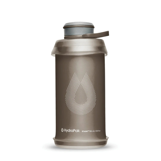 HydraPak Stash 750ml Soft Bottle Mammoth Gray