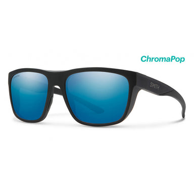 Smith Optics Barra Matte Black - ChromaPop Polarized Blue Mirror