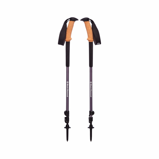 Black Diamond Trail Ergo Cork Trek Poles Granite