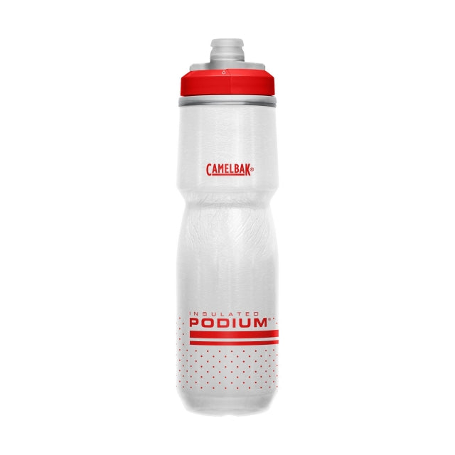 CamelBak Podium Chill 24oz Insulated Bottle Fiery Red/White
