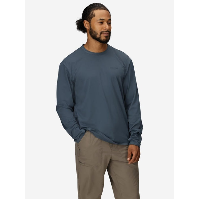 Marmot Airexchange Upf 50 Long-sleeve Crew Thunderhead