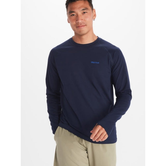 Marmot Windridge Upf 50 Long-sleeve T-shirt Arctic Navy