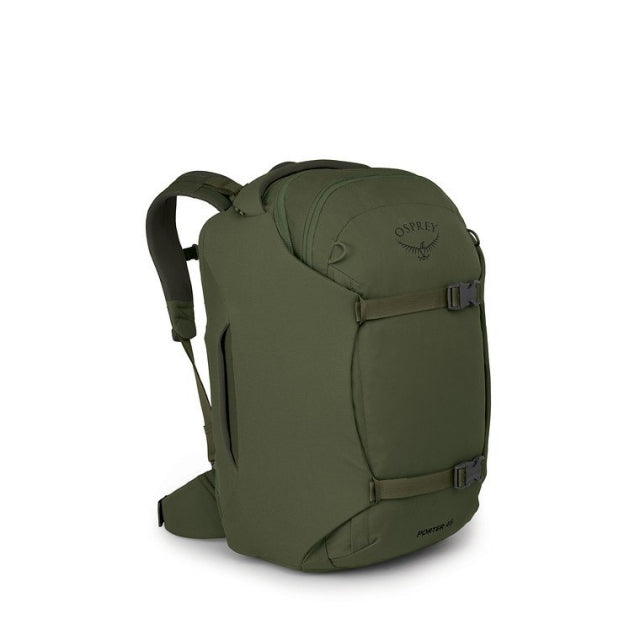 Explore the World with the Porter Travel Pack 46 in Haybale Green