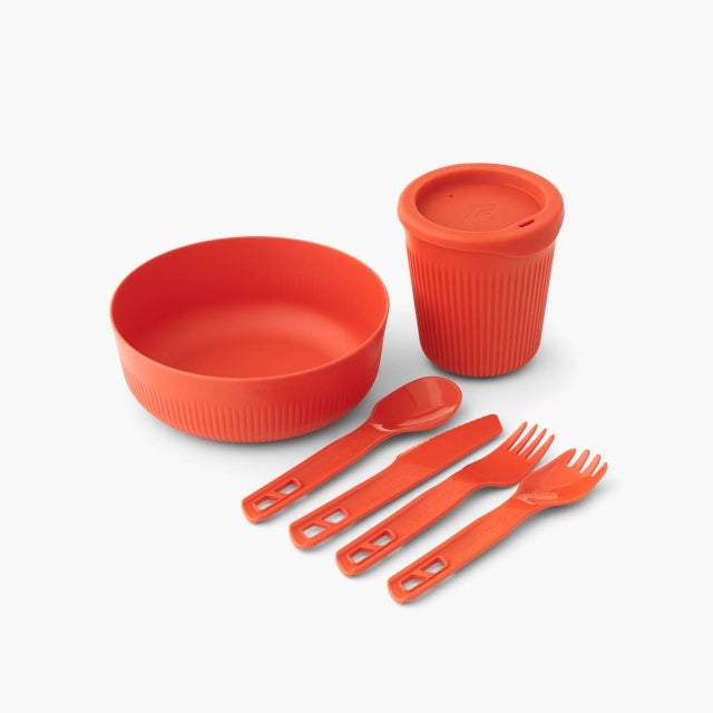 Sea To Summit Passage Dinnerware Set - [6 Piece] Spicy Orange