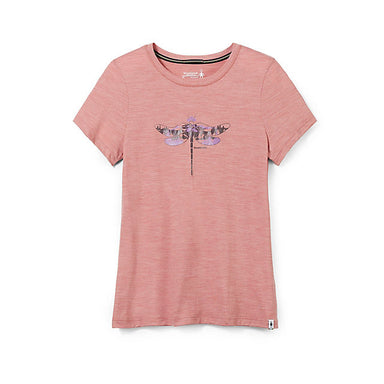 Smartwool Merino Sport 150 Dragonfly Summit Short Sleeve Graphic Tee Light Mahogany Heather