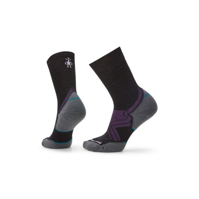 Smartwool Run Cold Weather Targeted Cushion Crew Socks Black