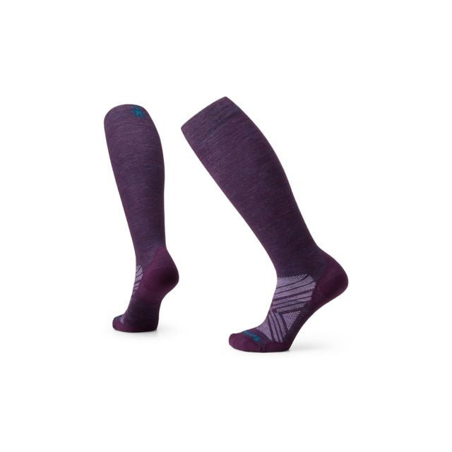 Smartwool Ski Zero Cushion Over The Calf Socks Purple Iris