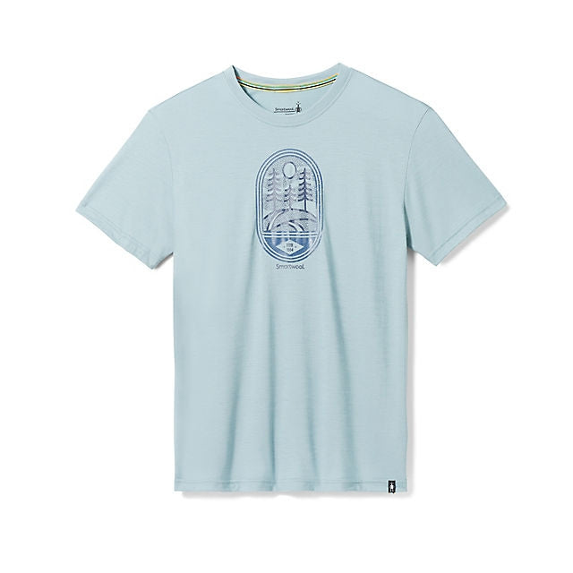 Smartwool Mountain Trail Graphic Short Sleeve Tee Lead