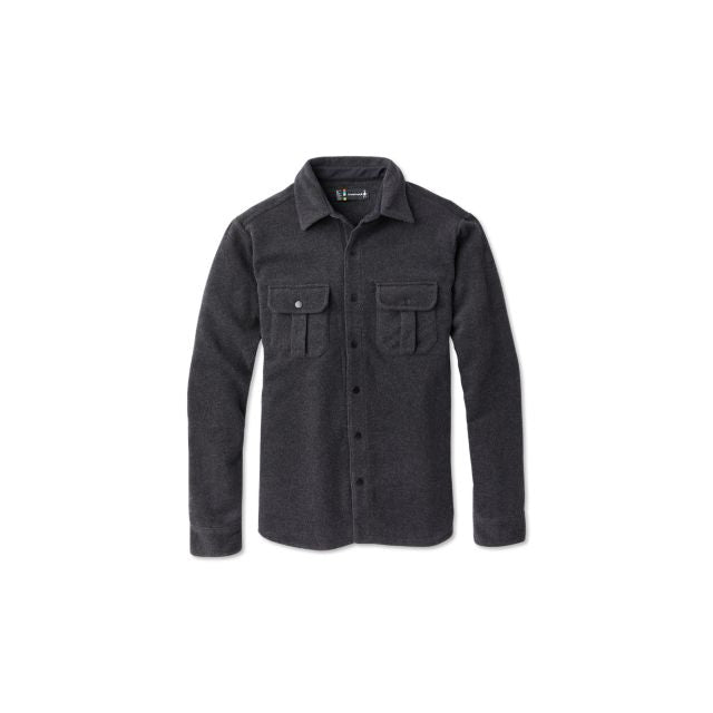 Smartwool Anchor Line Shirt Jacket Charcoal Heather