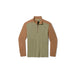 Smartwool Classic Thermal Merino Base Layer 1/4 Zip Winter Moss-Fox Brown