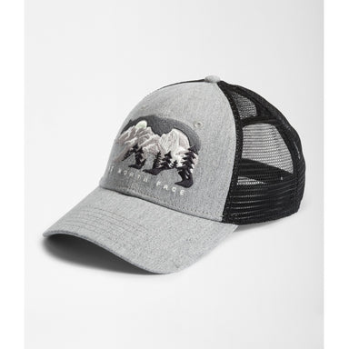 The North Face Embroidered Mudder Trucker Light Grey Heather/Bear Graphic