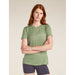 Icebreaker Merino 150 Tech Lite Ss Tee Single Line Camp Lichen