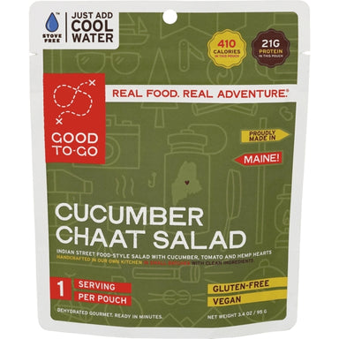 Good To-go Cucumber Chaat Salad