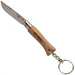 Opinel No.04 Colorama Keychain - Forest Green