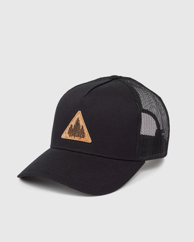 Tentree Pine Trio Altitude Hat Meteorite Black/Cork Patch