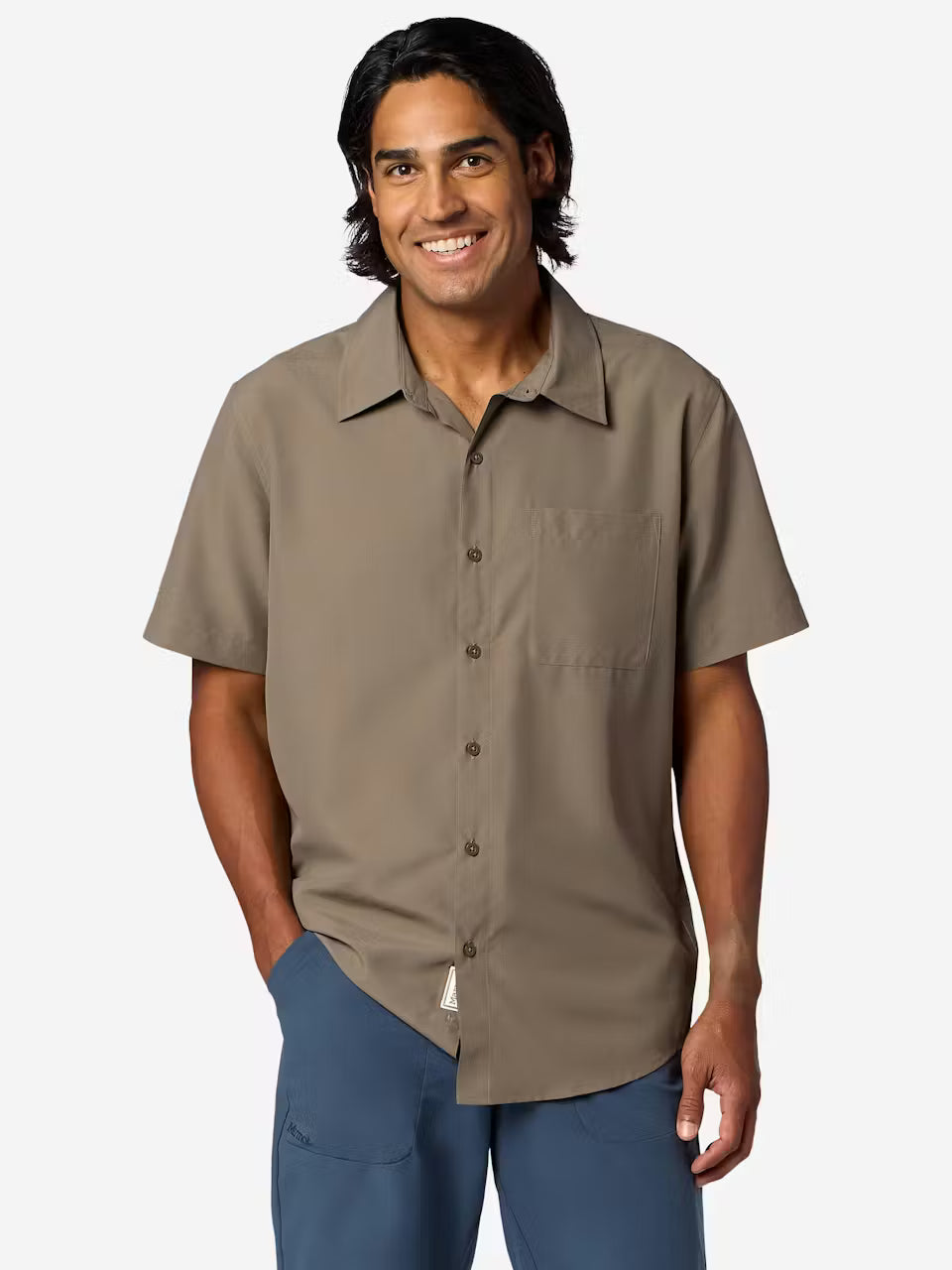 Marmot Airexchange Upf 40 Ss Shirt Seafloor Camping Trip