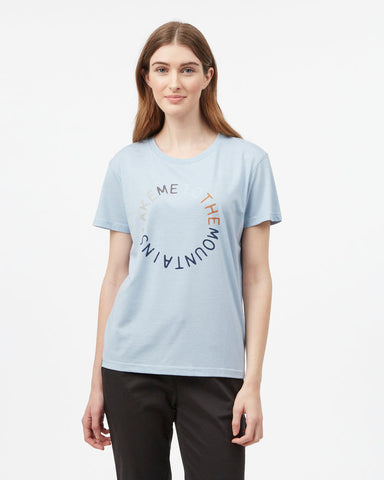 Tentree Women's To the Mountains Tee Shirt -D - Gear For Adventure