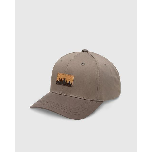 Tentree Juniper Cork Patch Elevation Hat Timber Clay Cork Patch
