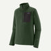 Patagonia R1 Air Zip Treeline Green