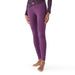 Smartwool Classic Thermal Merino Base Layer Bottom Purple Iris Heather