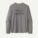 Patagonia L/s Cap Cool Daily Graphic Shirt '73 Skyline: Feather Grey