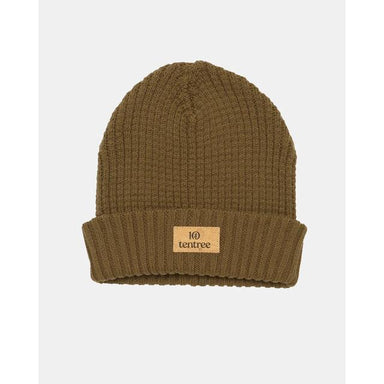 Tentree Cork Patch Beanie Uniform Green