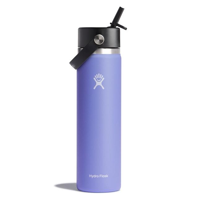 Hydro Flask 24 Oz Wide Mouth With Flex Straw Cap Lupine